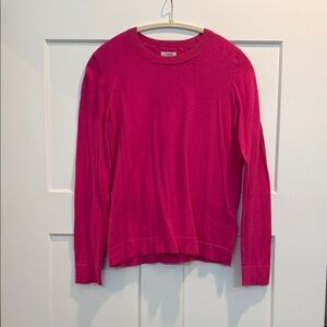 J. Crew Fuchsia Crew Neck Sweater